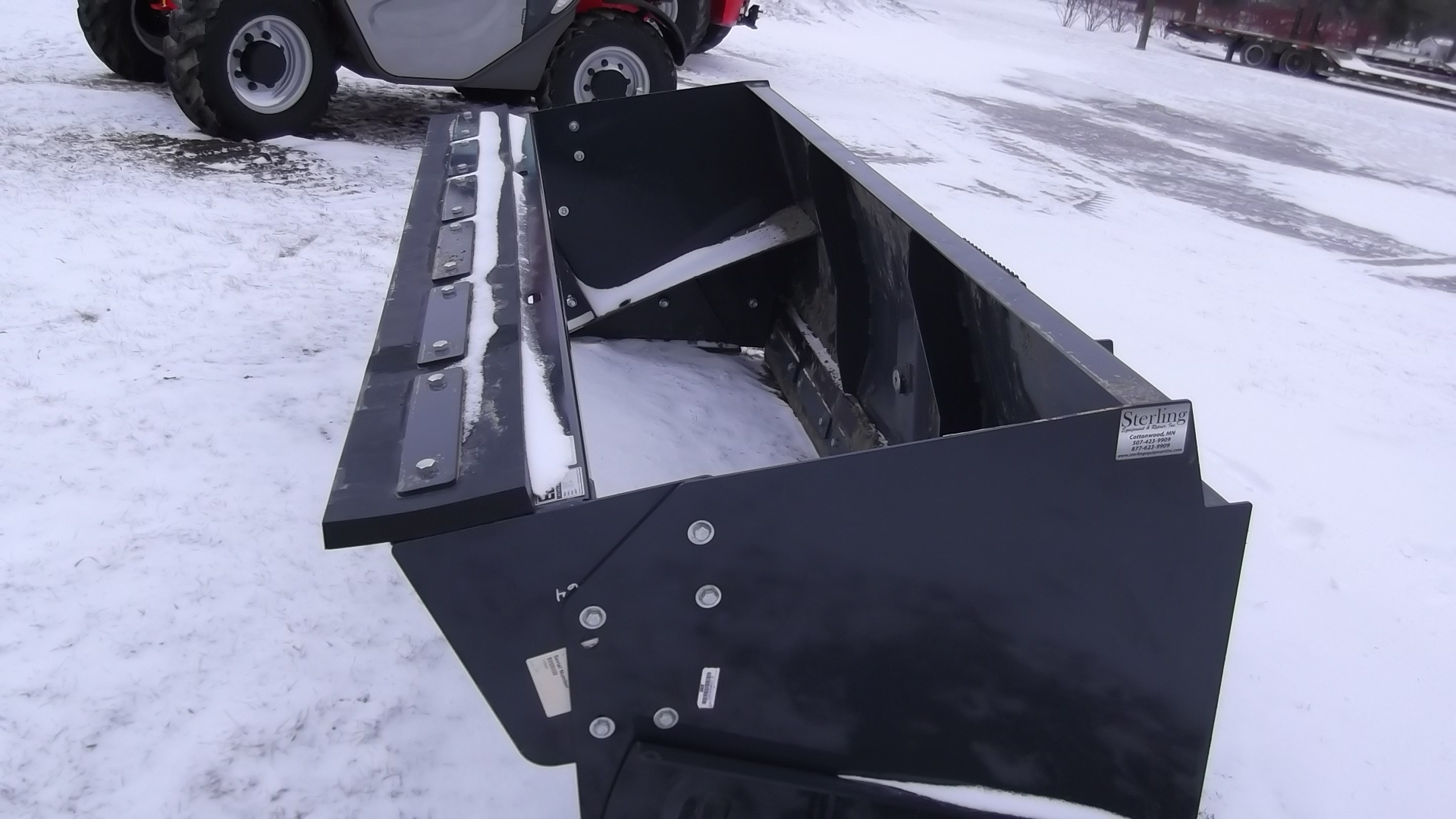 Edge Oscilliating Snow Push